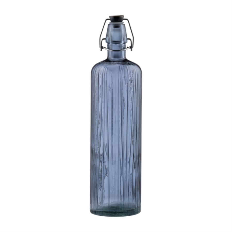 Kusintha Cam Su Şişesi Mavi 1.2 Litre