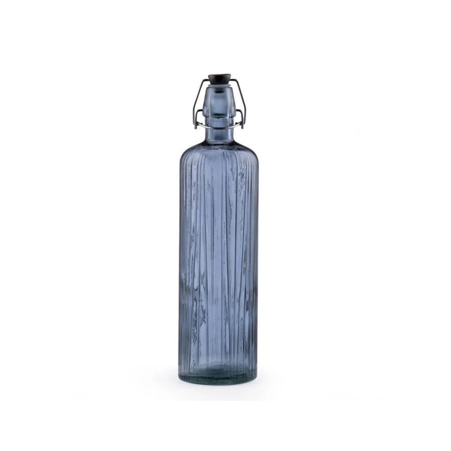 Kusintha Cam Su Şişesi Mavi 1.2 Litre