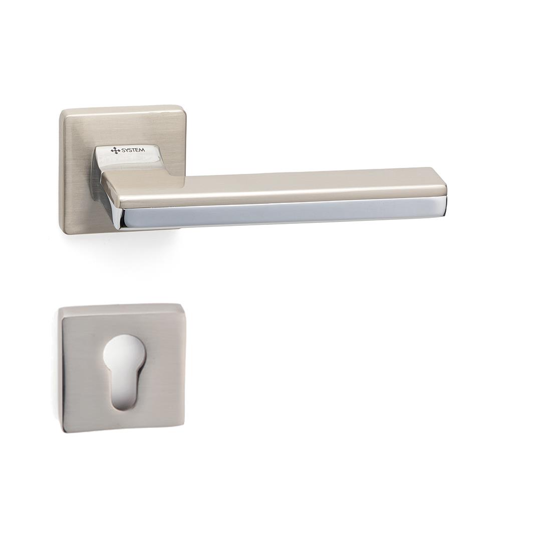 Larıssa Kapı Kolu Takımı Saten Krom Renk