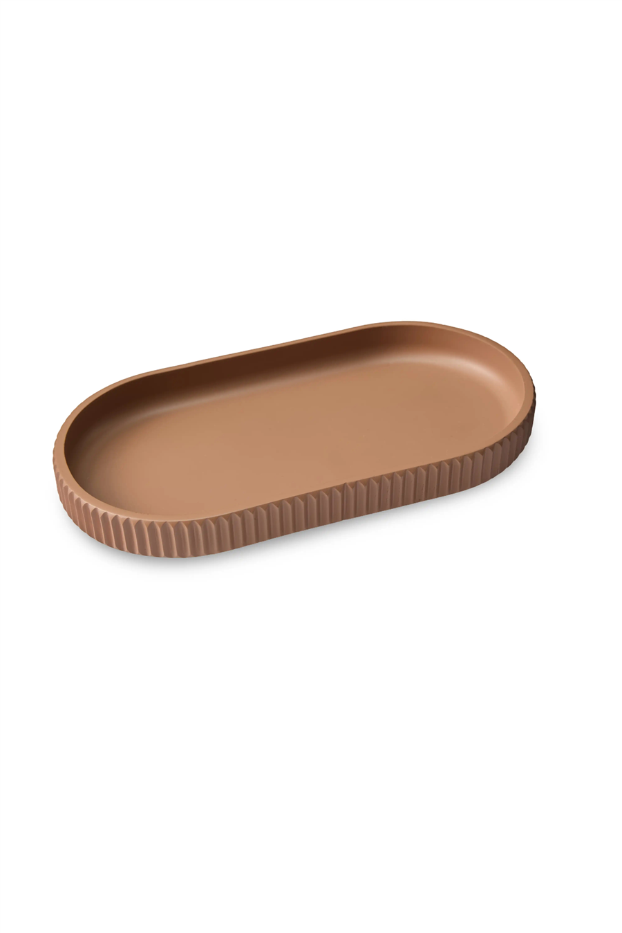 Lumi Kanallı Banyo Tepsisi - Terracotta