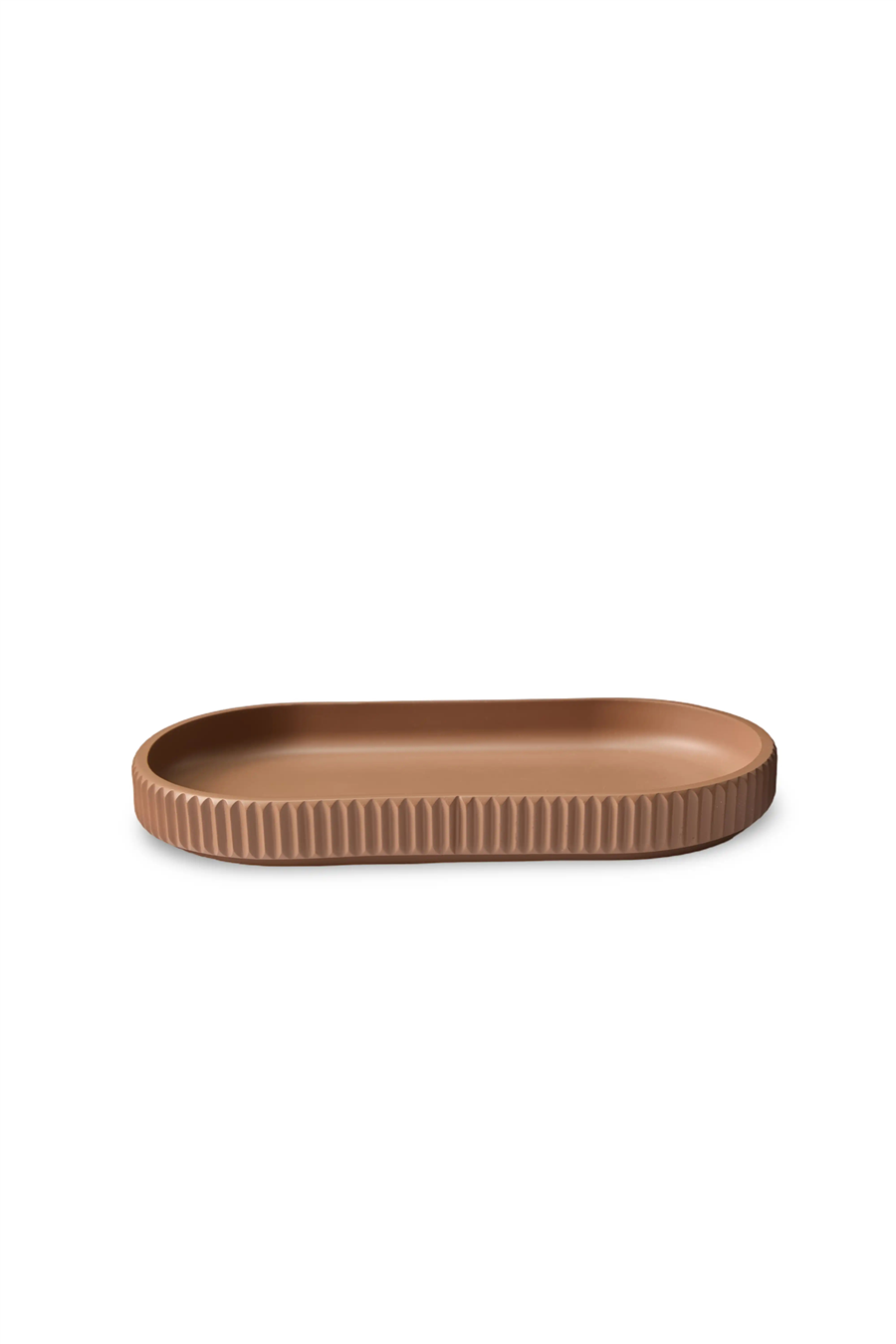 Lumi Kanallı Banyo Tepsisi - Terracotta