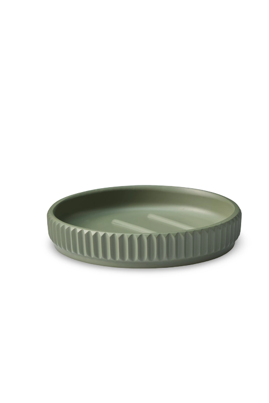 Lumi Kanallı Katı Sabunluk - Olive Green