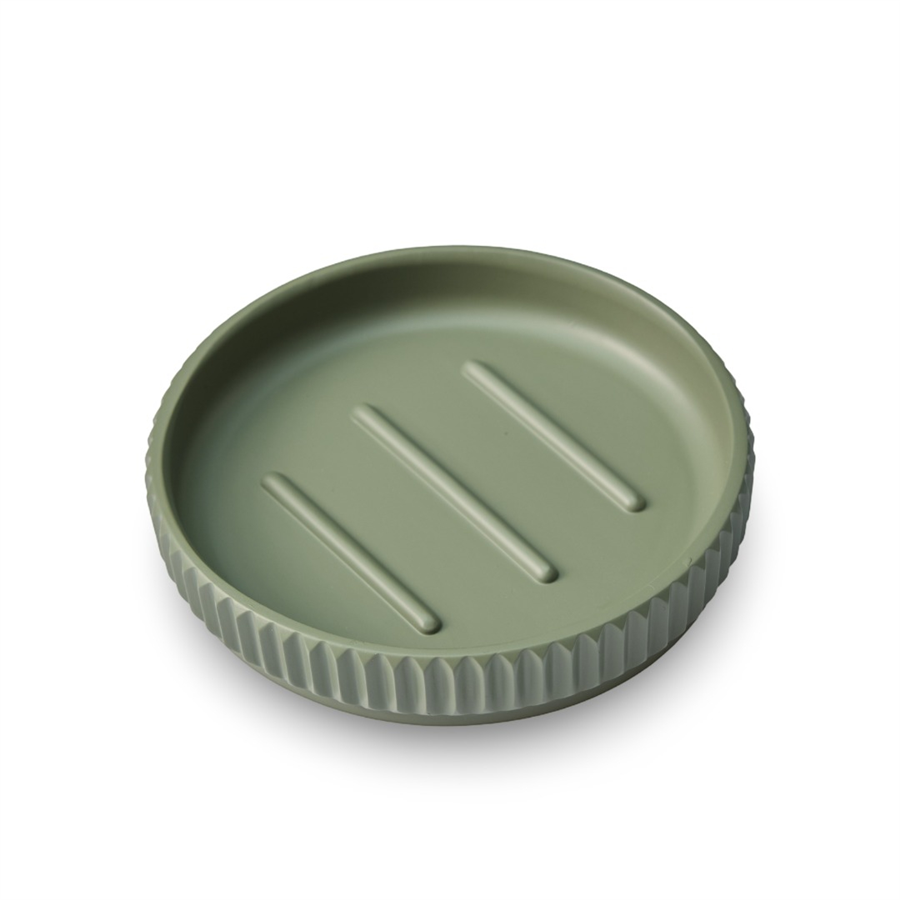 Lumi Kanallı Katı Sabunluk - Olive Green