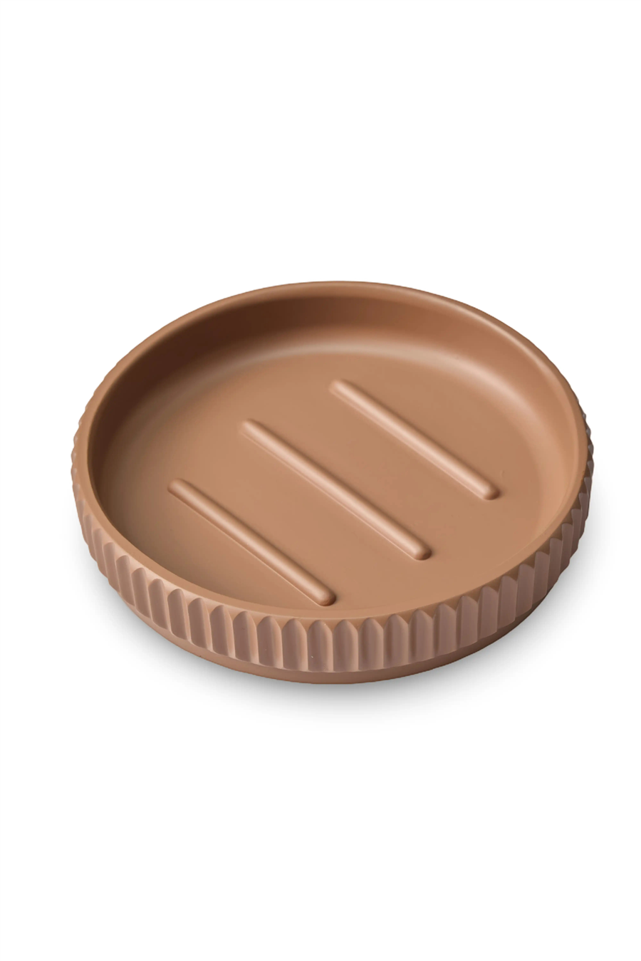 Lumi Kanallı Katı Sabunluk - Terracotta