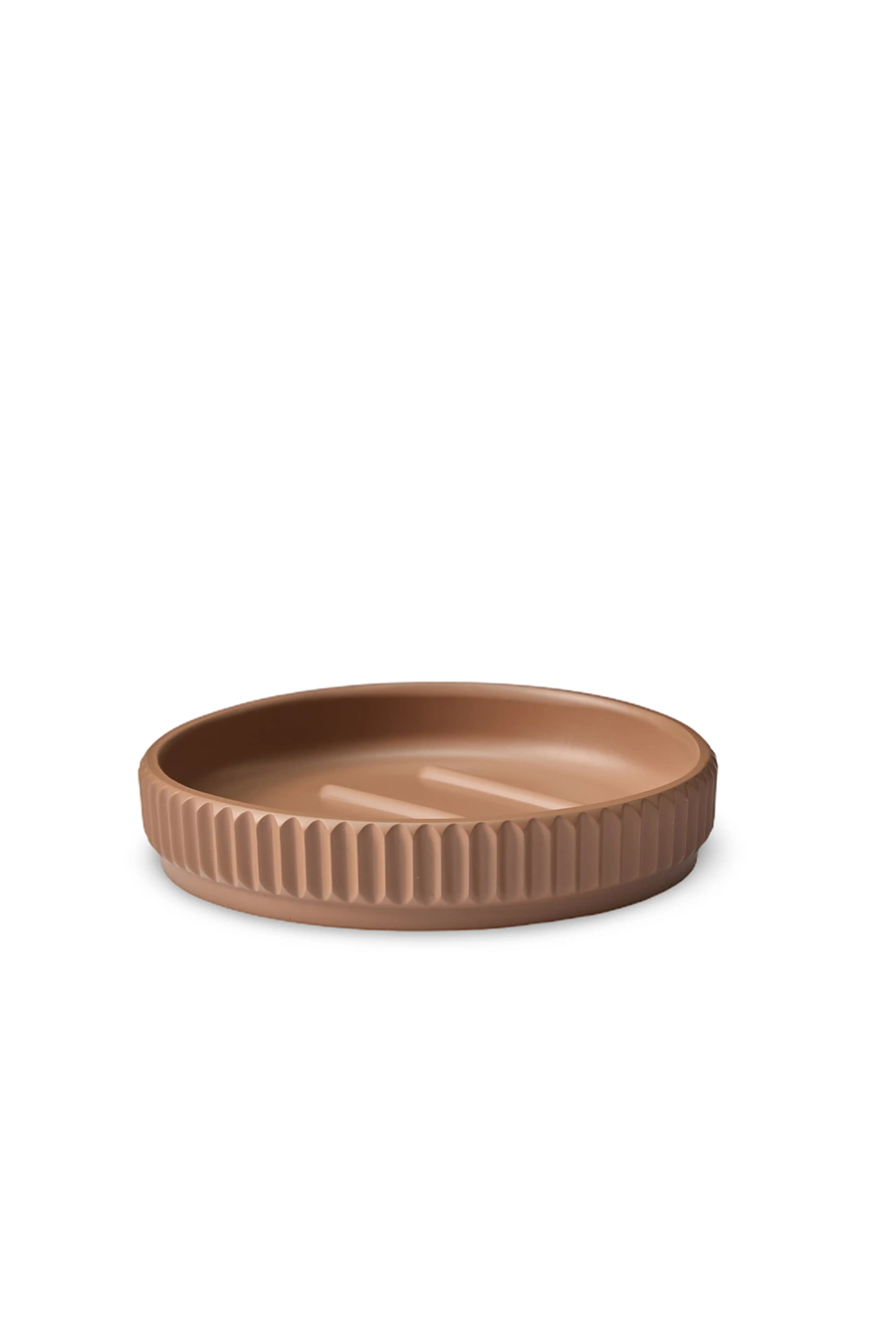Lumi Kanallı Katı Sabunluk - Terracotta