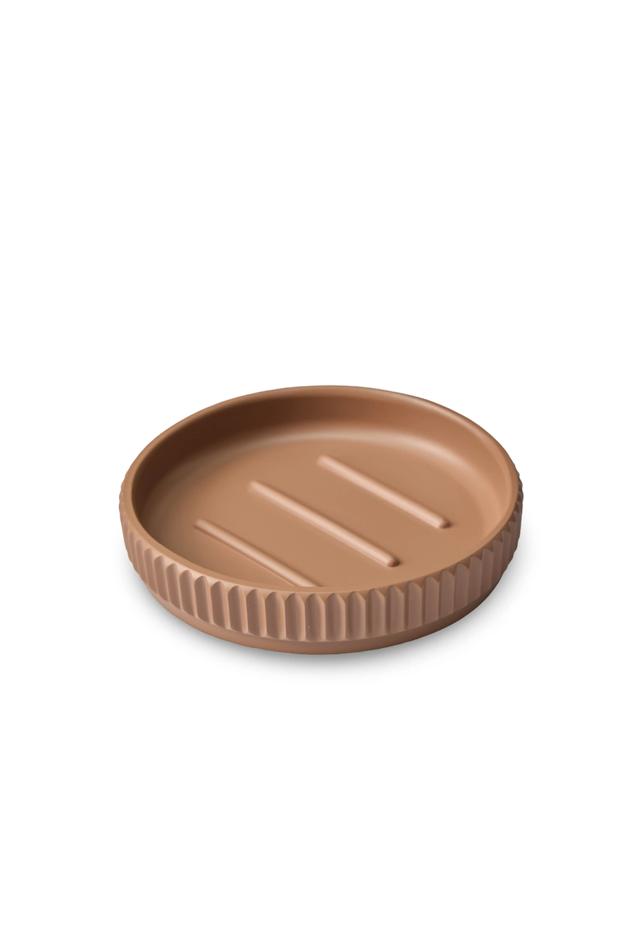 Lumi Kanallı Katı Sabunluk - Terracotta