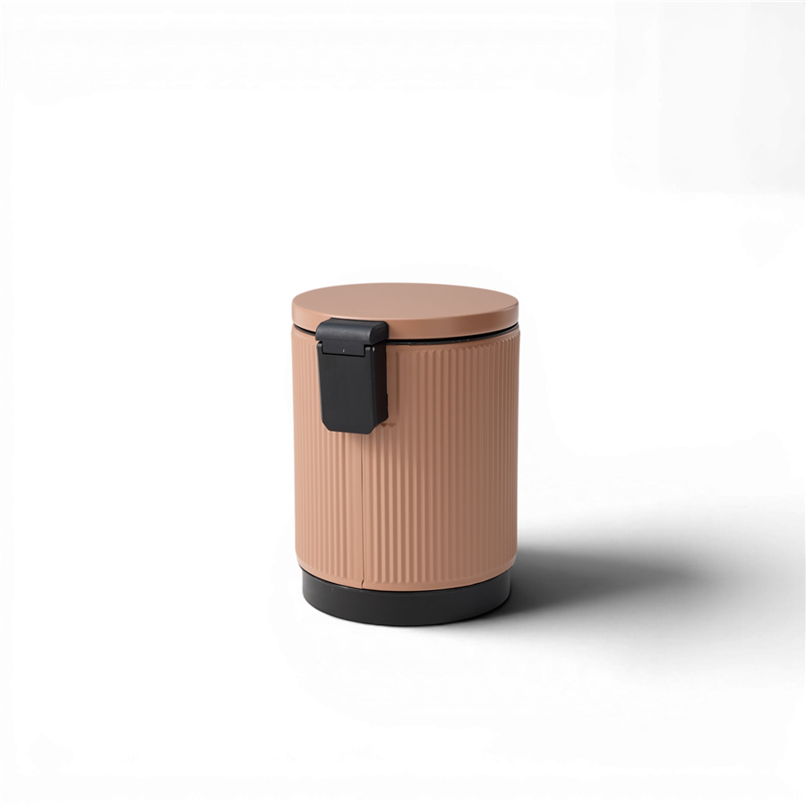 Lumi Kanallı Pedallı Çöp Kovası 5 L Terracotta