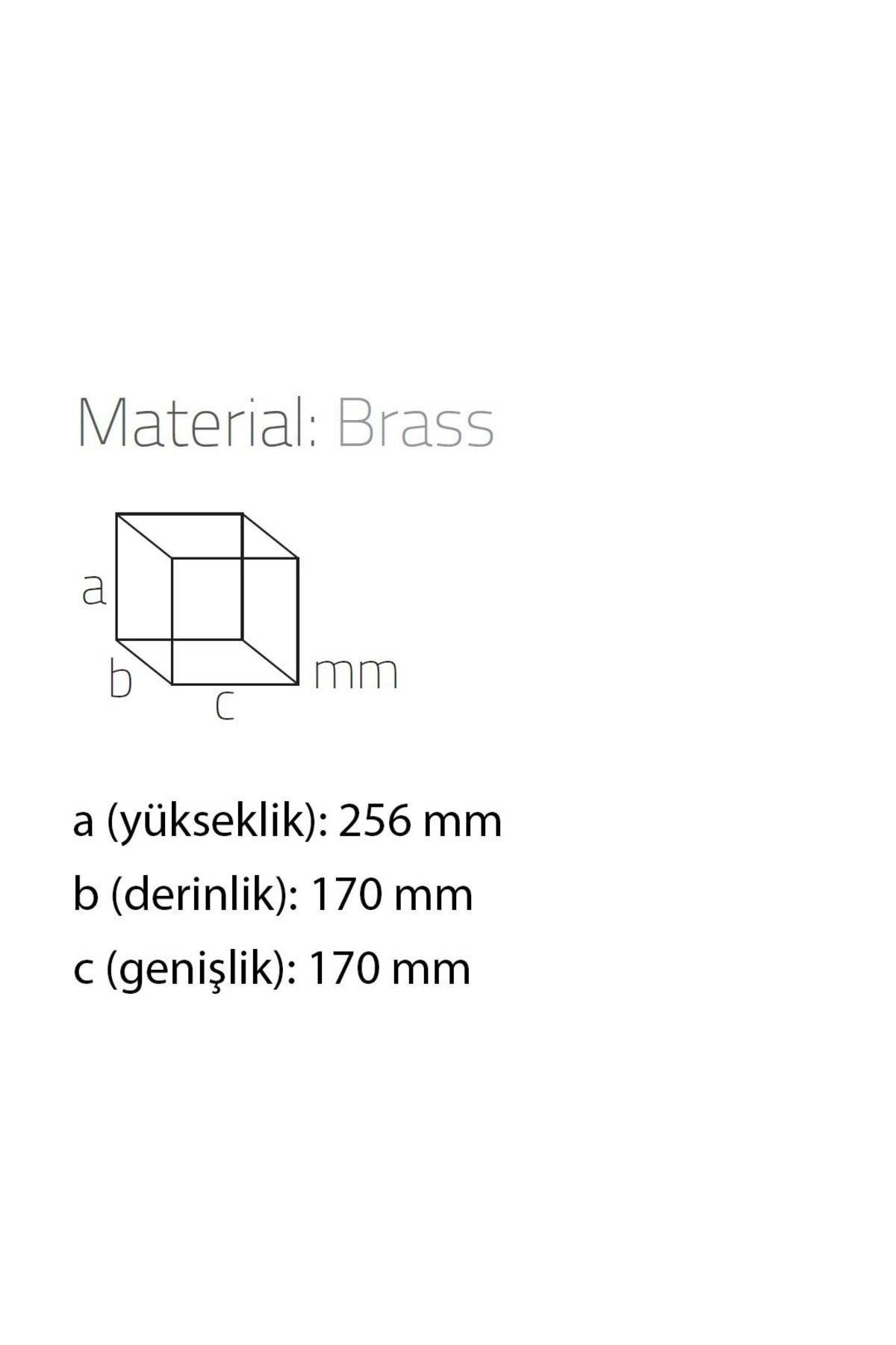 Reçine Masaüstü Hareketli Kağıt Havluluk Siyah|Saten 270X160X160 mm