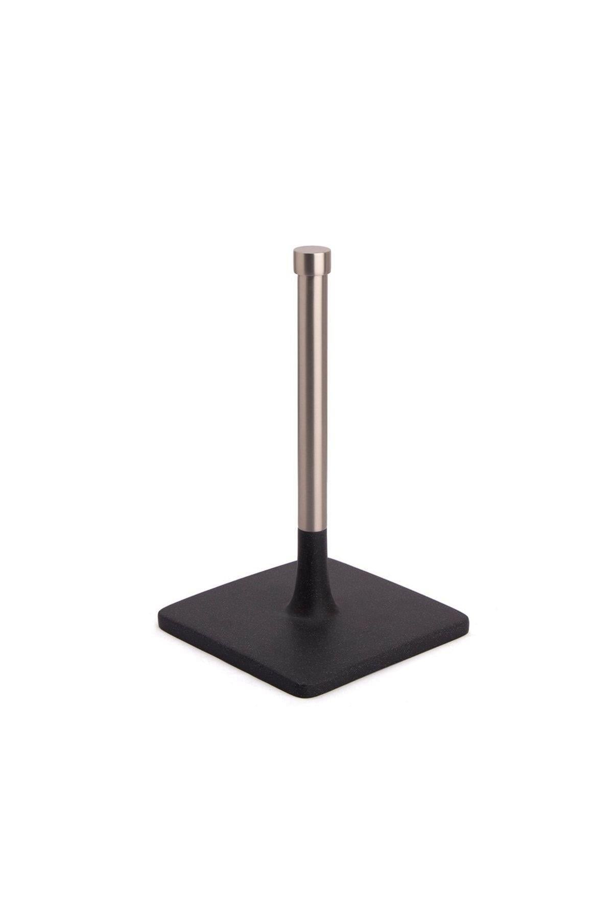 Reçine Masaüstü Hareketli Kağıt Havluluk Siyah|Saten 270X160X160 mm