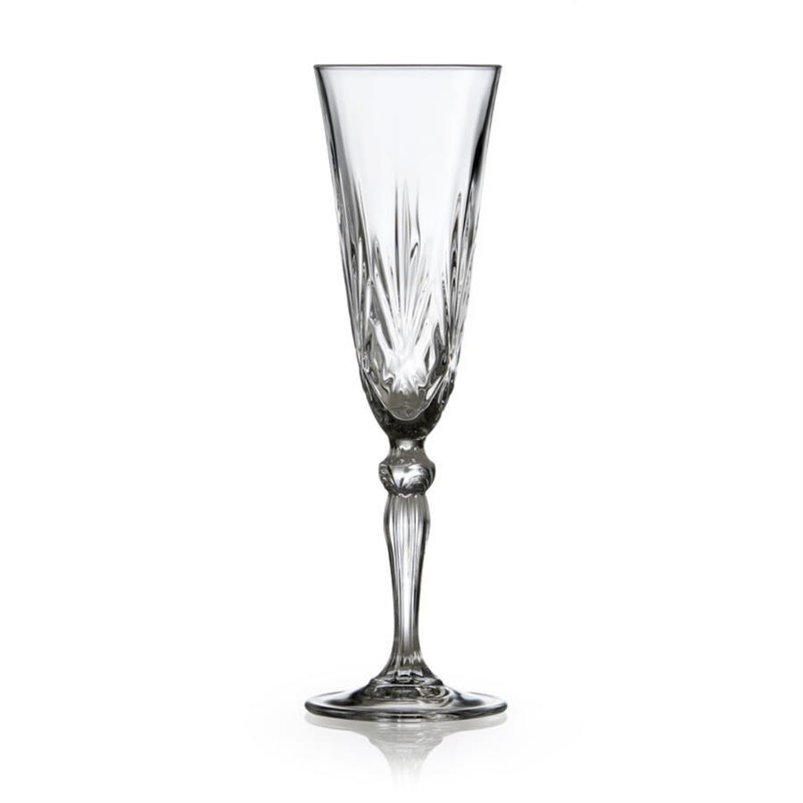 Melodia Kristal Şampanya Kadehi 4 Adet 16 Cl