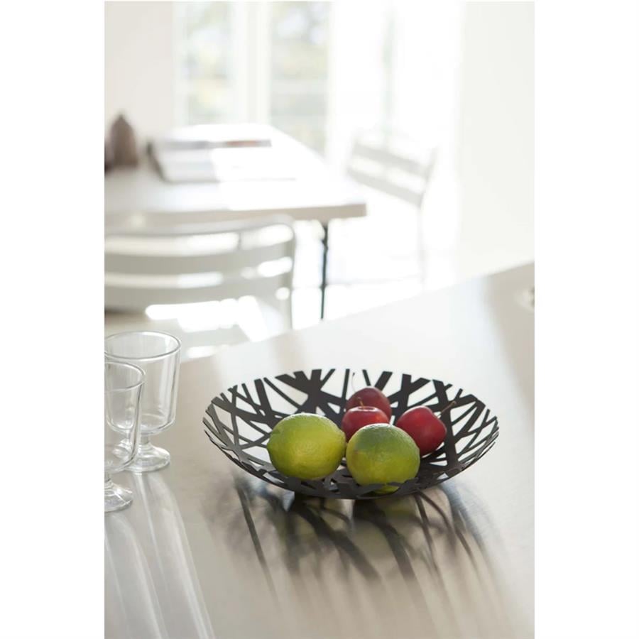 Yamazaki Siyah Meyve Kasesi Çap:26 cm