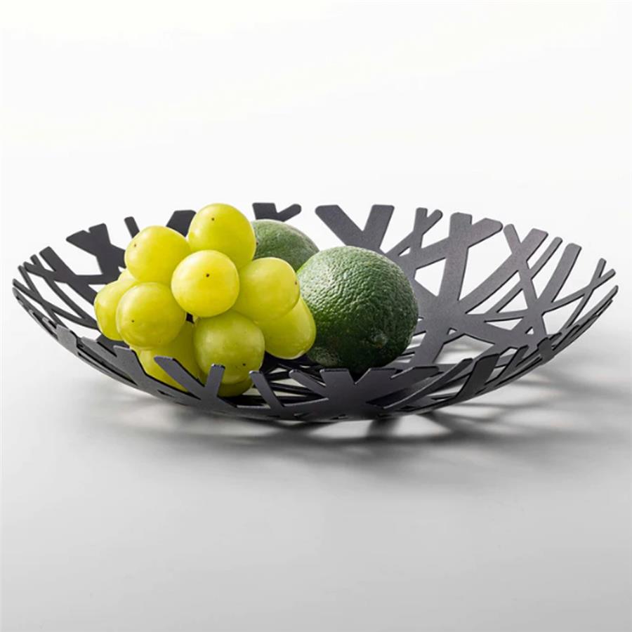 Yamazaki Siyah Meyve Kasesi Çap:26 cm