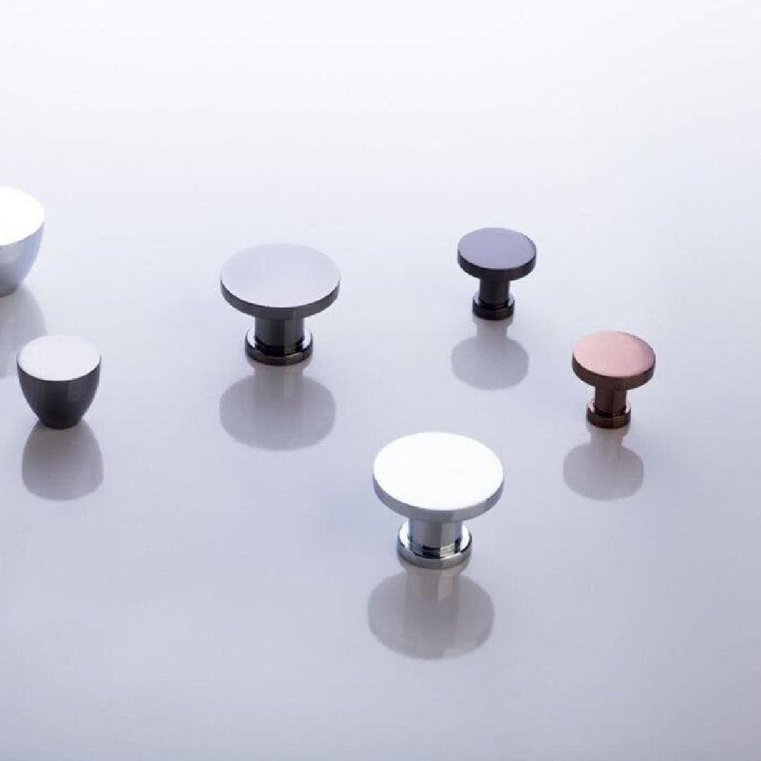 1916 Modern Kulp 38 Mm Krom Renk