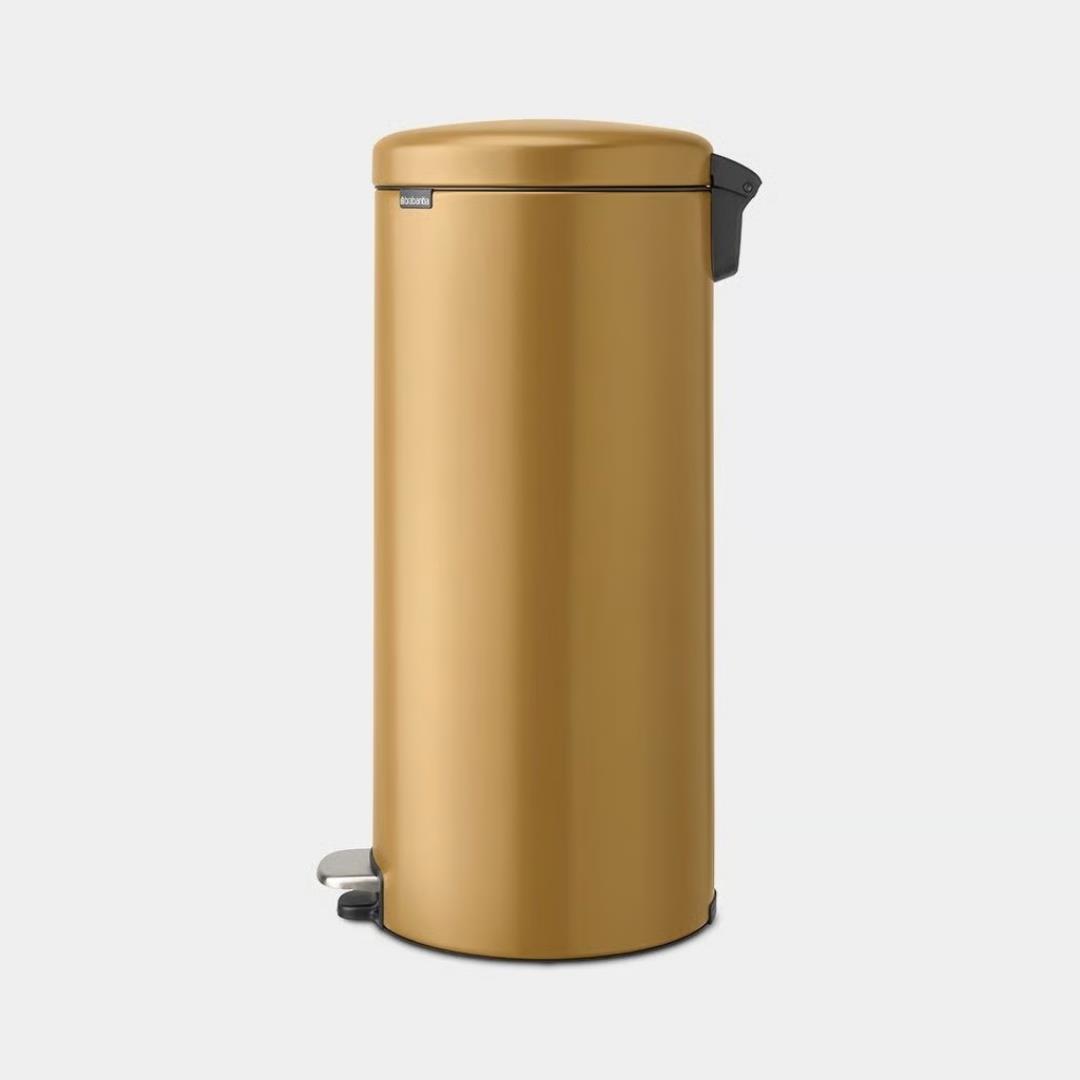 Newıcon Warm Gold Pedallı Çöp Kutusu 30 Lt 