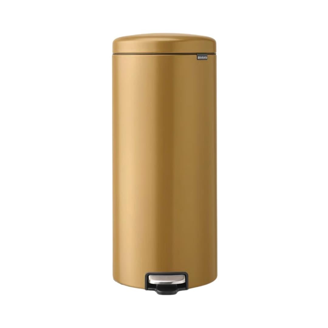 Newıcon Warm Gold Pedallı Çöp Kutusu 30 Lt 