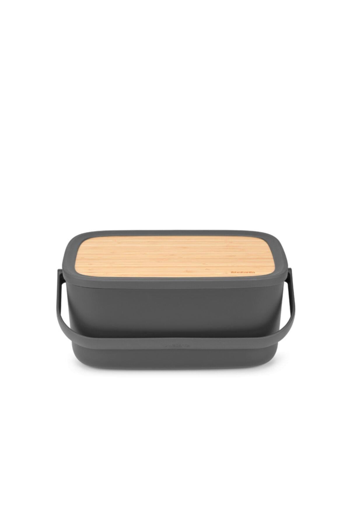 NIC DARK GREY EKMEK KUTUSU