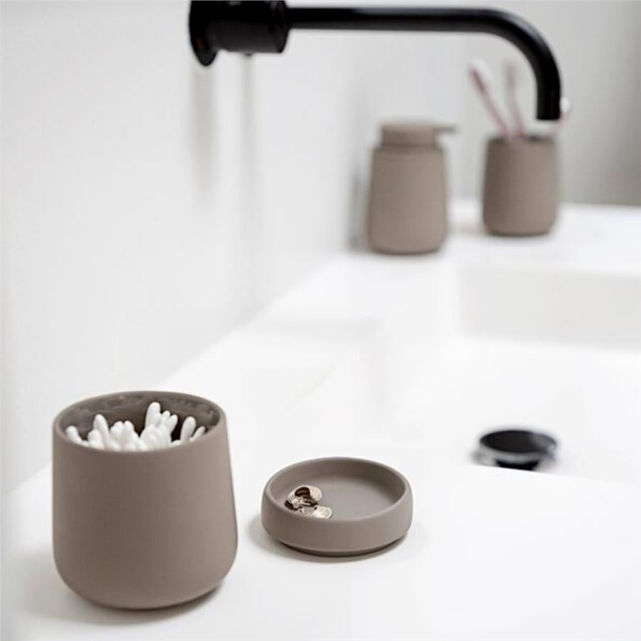 Nova One Seramik Kavanoz 2 Parça Taupe 290 ml