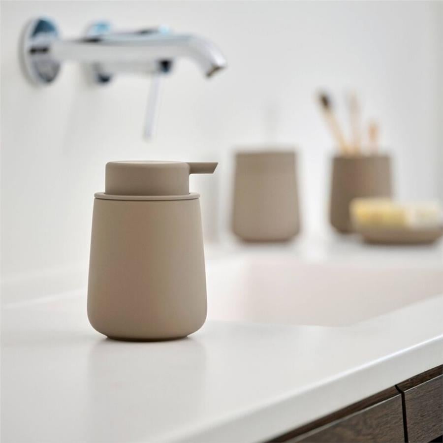 Nova One Seramik Kavanoz 2 Parça Taupe 290 ml