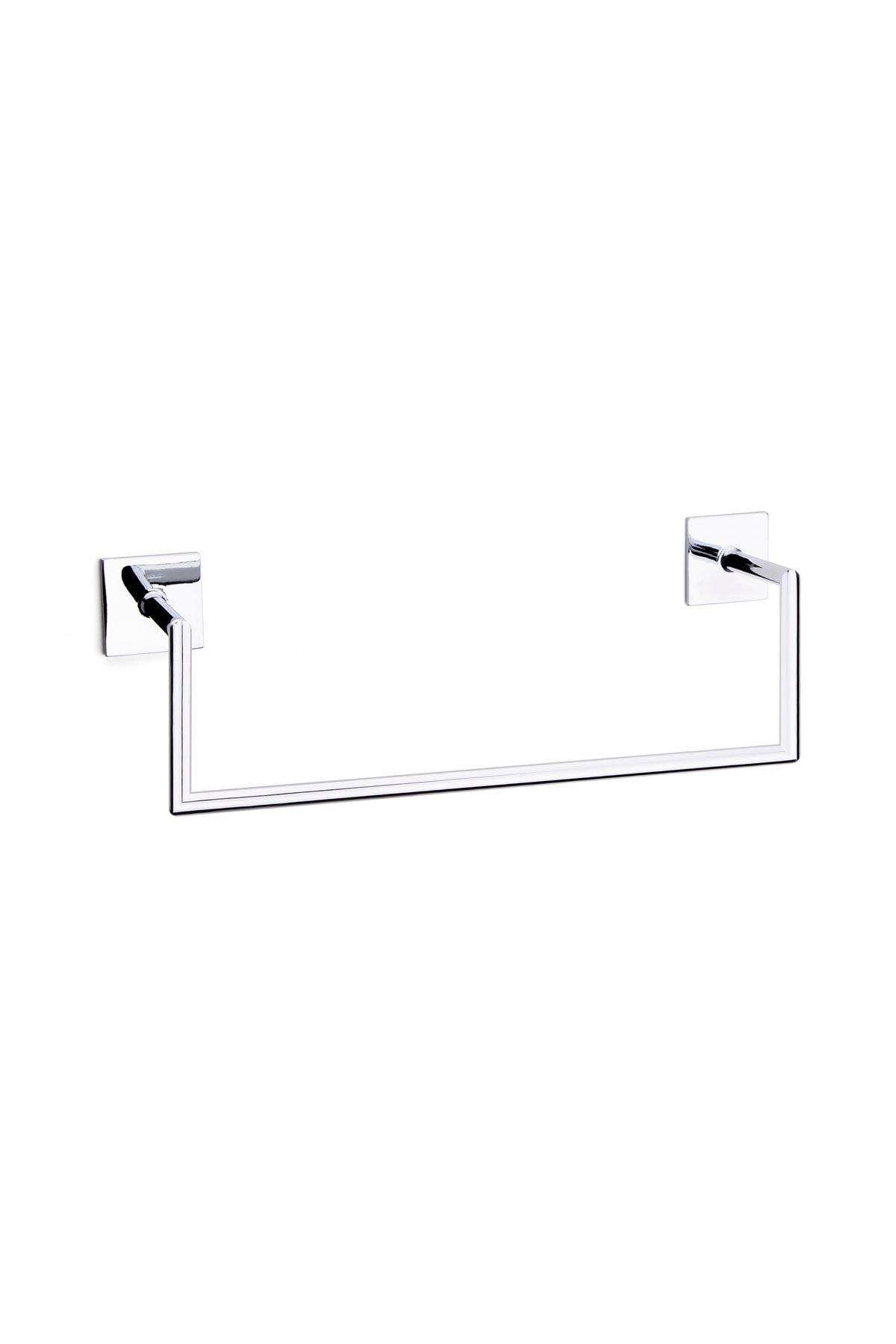 Nowo Duvara Monte Yapışkanlı Halka Havluluk Krom Renk 108X68X285 mm