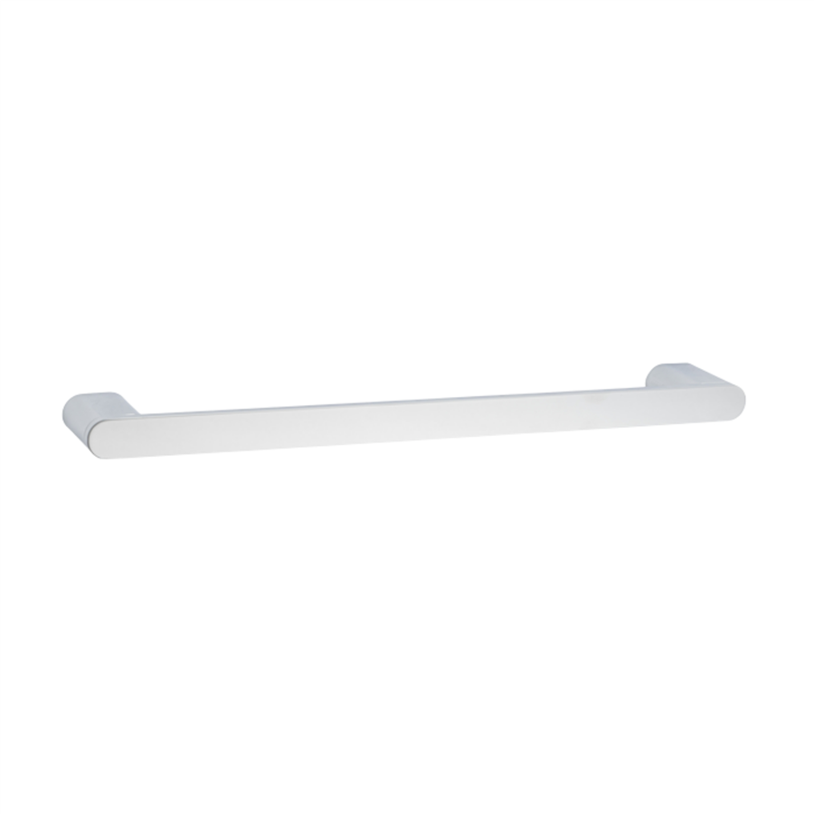 Ovalın Duvara Montajlı Uzun Havluluk Krom 32 cm