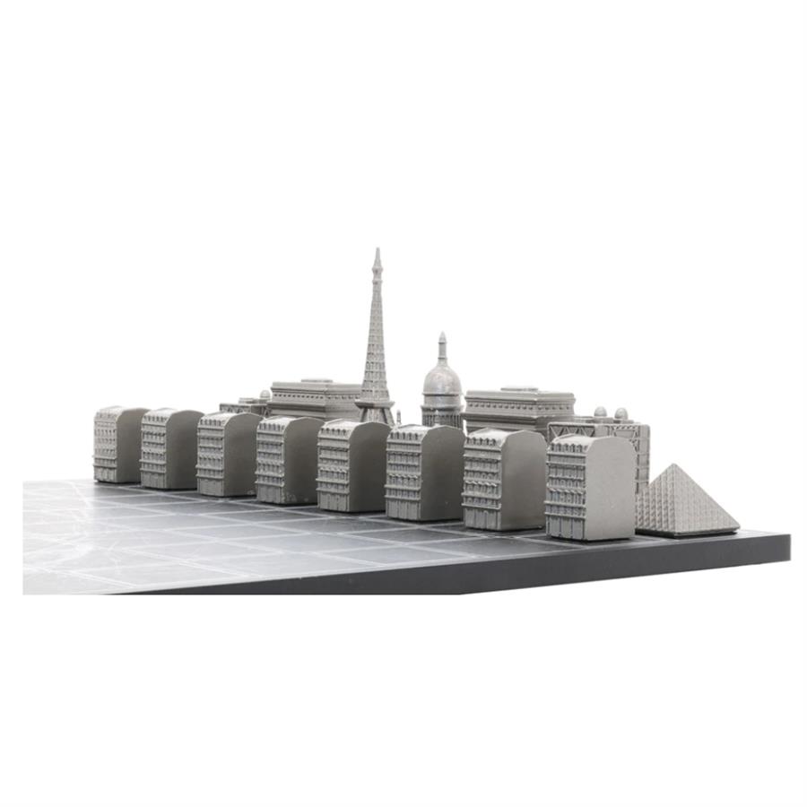 Parıs Paslanmaz Çelik Satranç Takımı