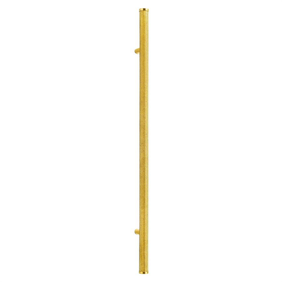 Paslanmaz Çelik Örme Çekme Kol - Satin Altın 1300 mm
