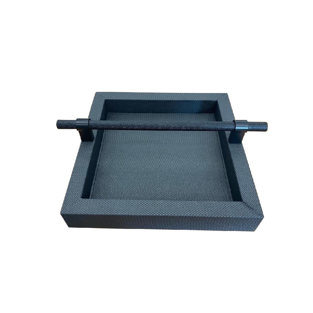 Peçetelik Diamante Siyah (20 × 20 × 5 cm)