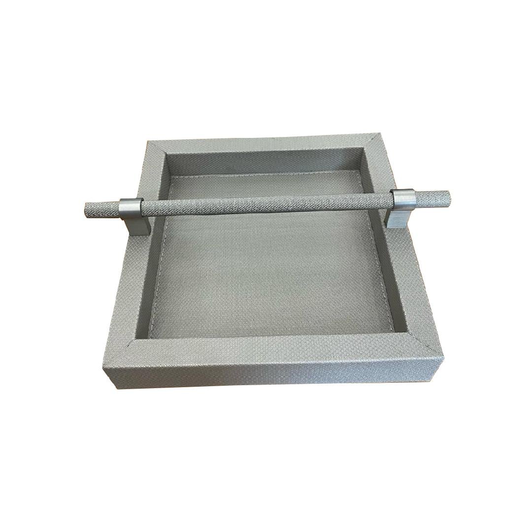 Peçetelik Diamante Taupe (20 × 20 × 5 cm)