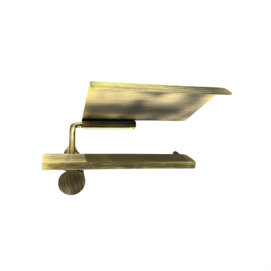 Pıvot Duvara Monte Kapaklı Tuvalet Kağıtlığı Antik 63x137x161 mm 