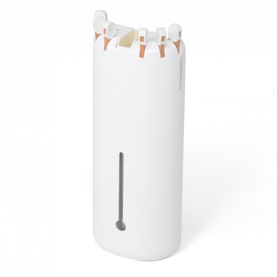 Plus Duvara Monte 6Lı Çamaşır Kurutmalık Beyaz/Naturel Renk