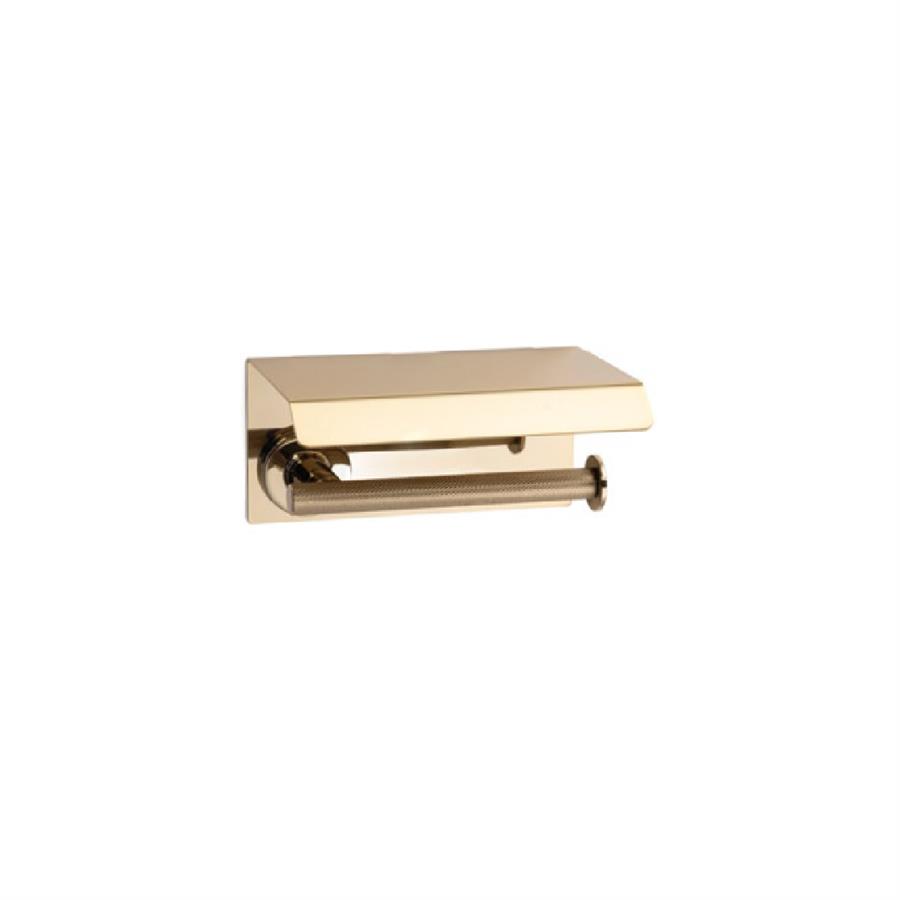 Purelıne Kapaklı Tuvalet Kağıtlığı Gold Renk 85X117X170 Mm