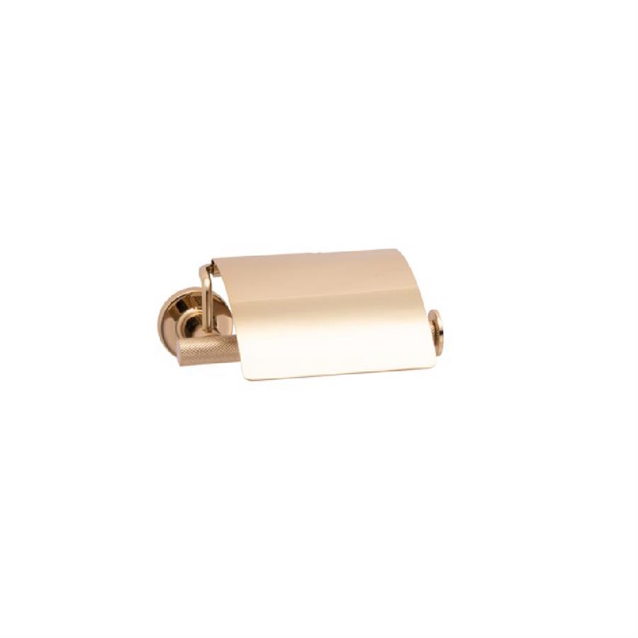 Purelıne Kapaklı Tuvalet Kağıtlığı Gold Renk 88X95X156 Mm