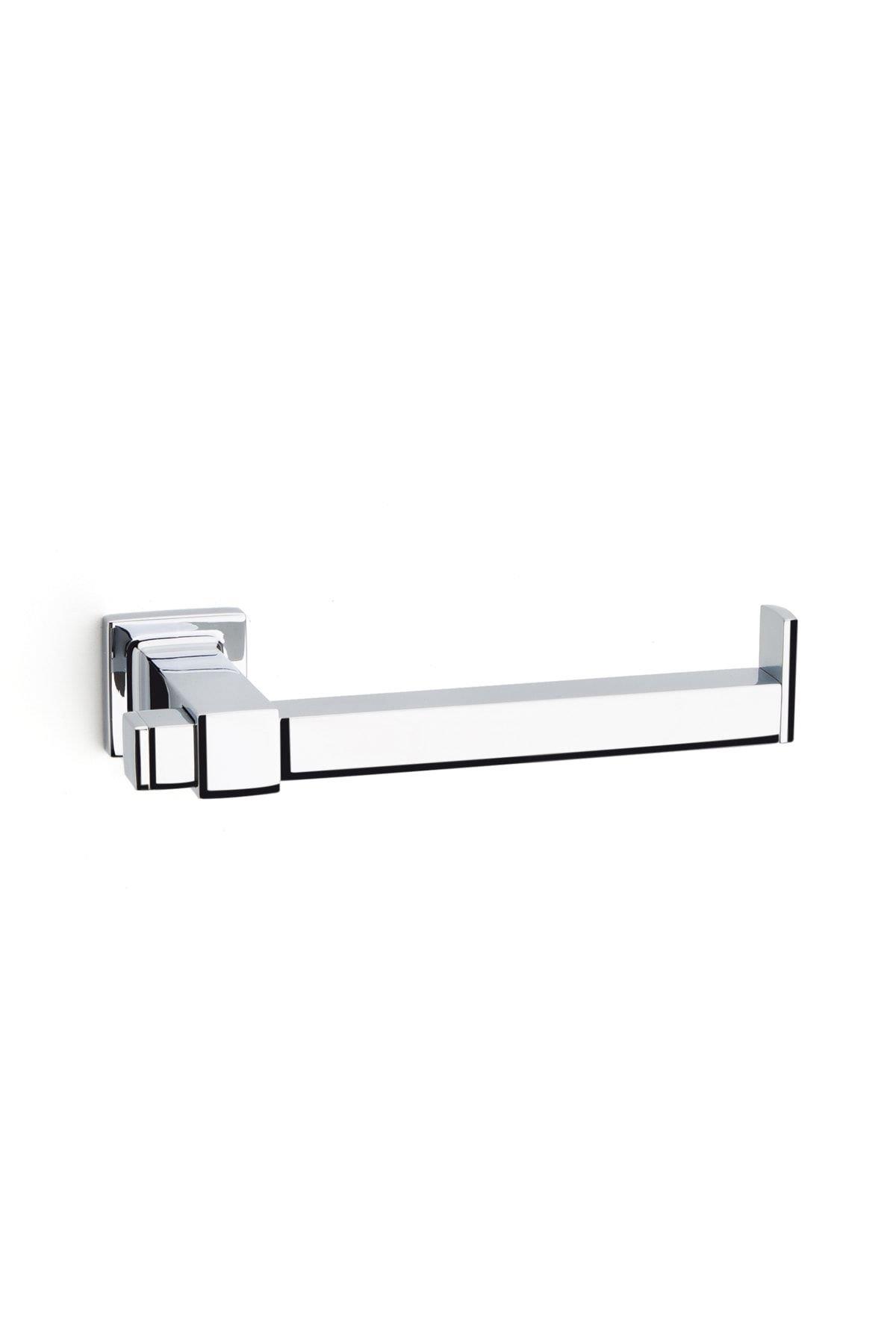Q-Lıne Tuvalet Kağıtlığı Krom Renk 41X73X157 mm