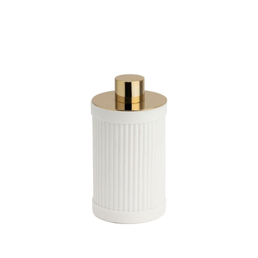 Reçine Tezgah Üstü Pamukluk Beyaz-Gold 149X80X80 Mm