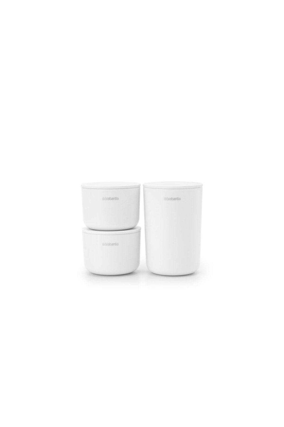 Renew Whıte 3Lü Kapaklı Plastik Düzenleyici