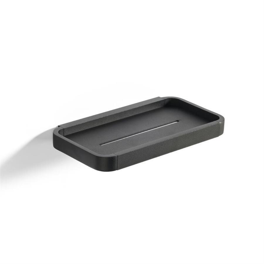 Rim Dikdörtgen Duş Rafı Siyah 22x11x2 cm