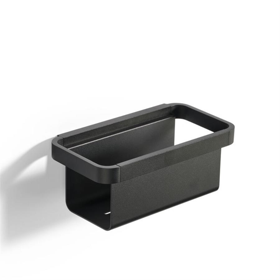 Rim Dikdörtgen Duş Rafı Siyah 22x11x9 cm