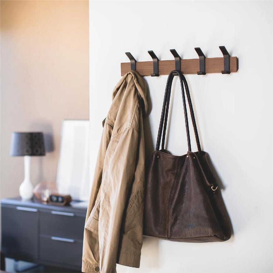 Rin Wall Duvara Monte Elbise Askısı Siyah