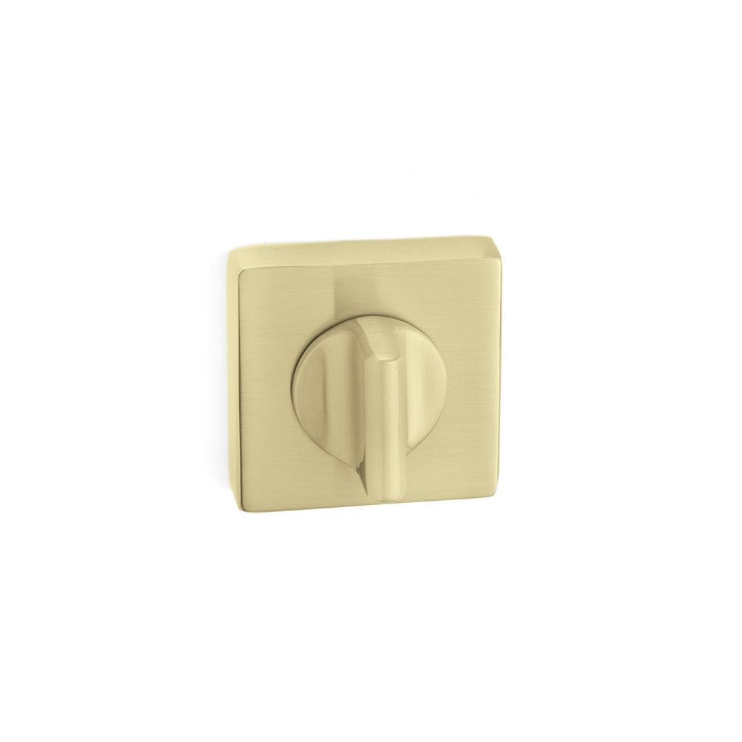 RO11 Kapı Kolu Rozeti Renk Wc Mat Altın Renk 52x52x9 mm