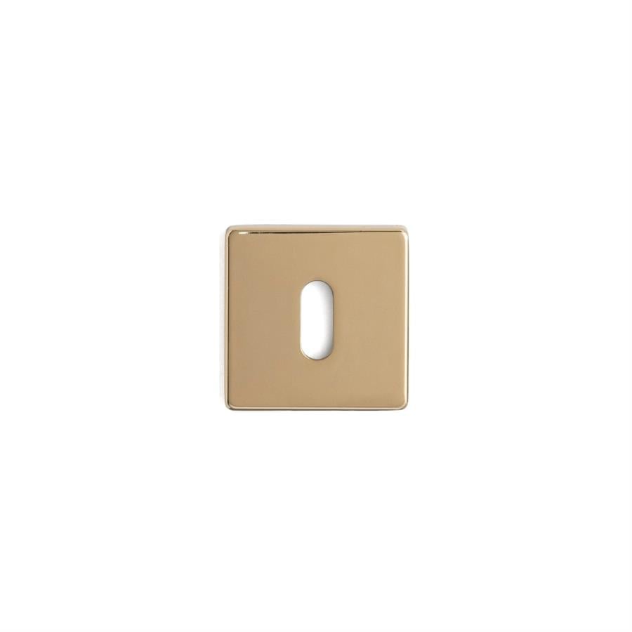 RO11 Kapı Kolu Rozeti Oda Altın Renk 52x52x9 mm