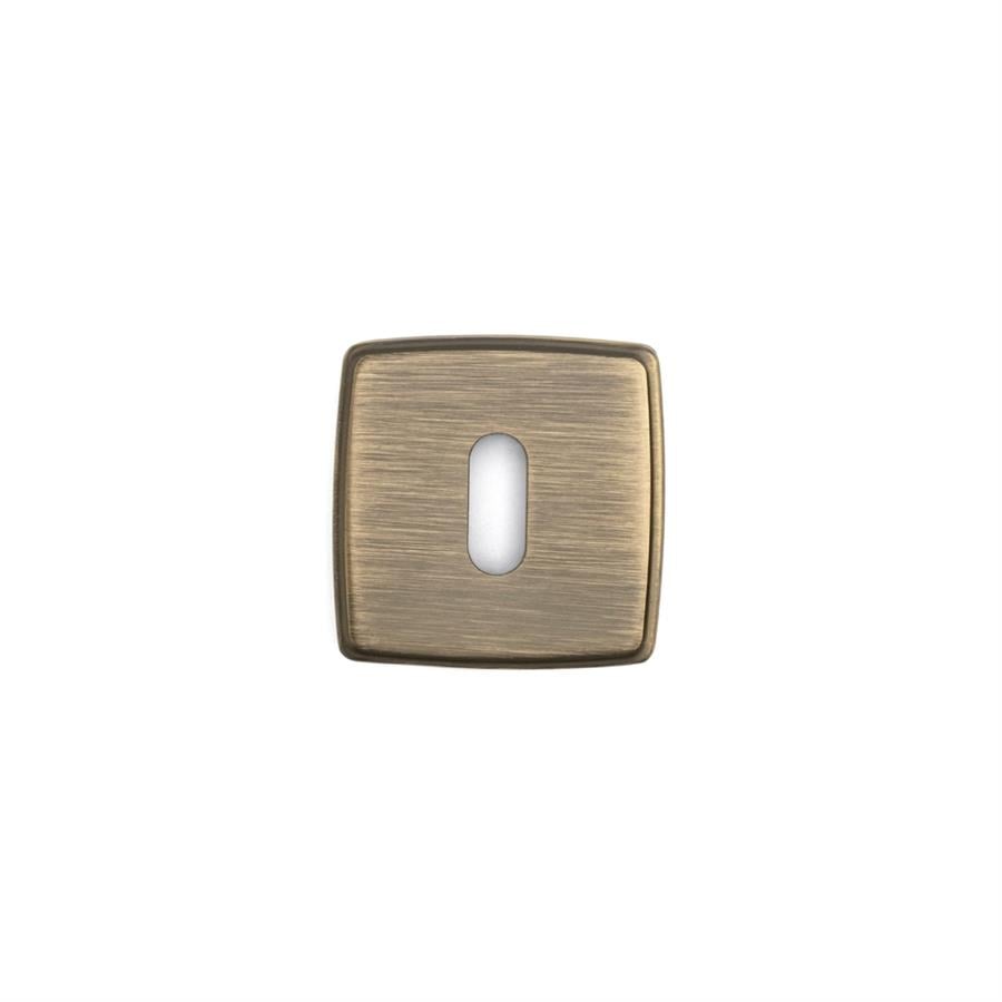 RO13 Kapı Kolu Rozeti Oda Antik Renk 52x52x11 mm