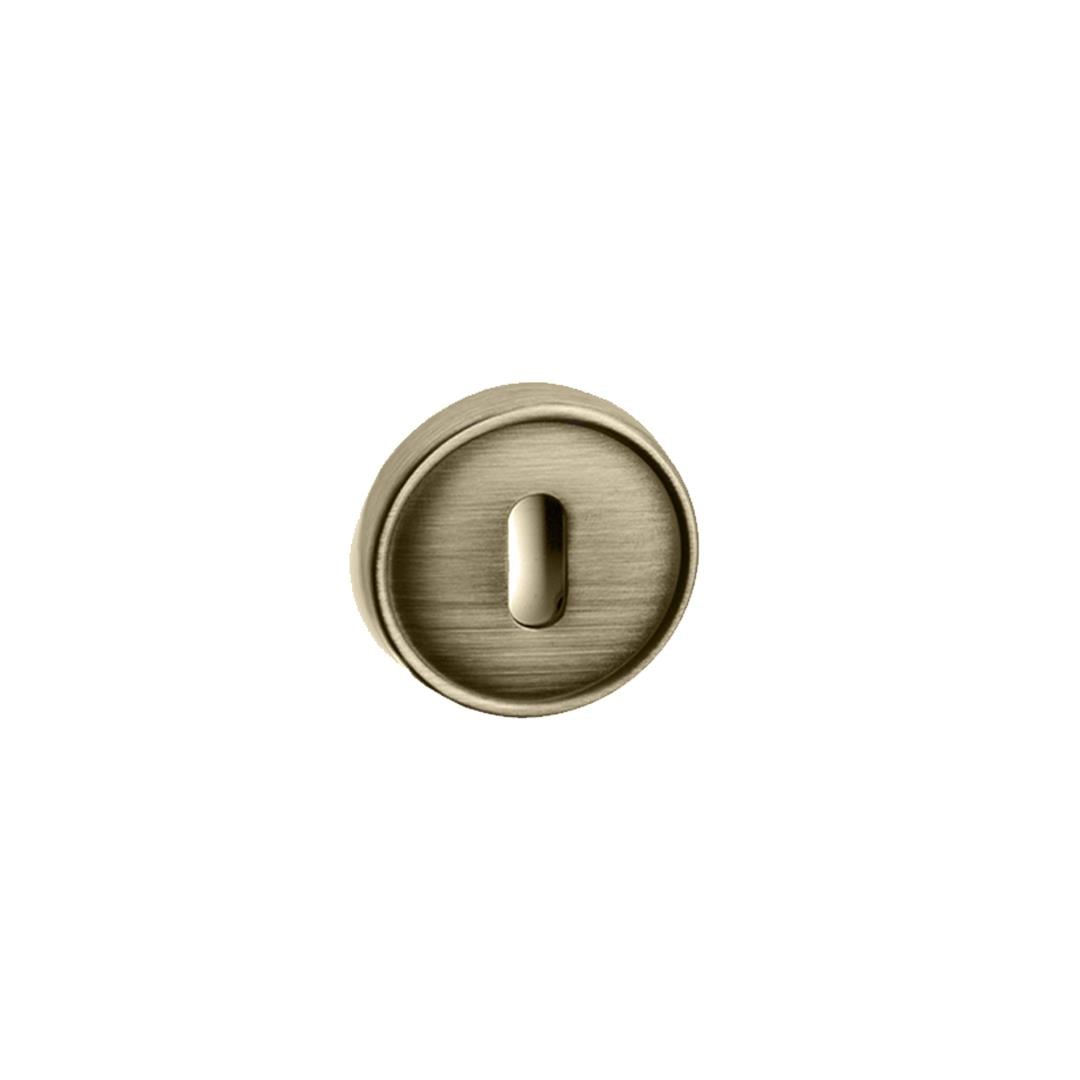 RO14 Kapı Kolu Rozeti Oda Antik Renk 52x52x11 mm