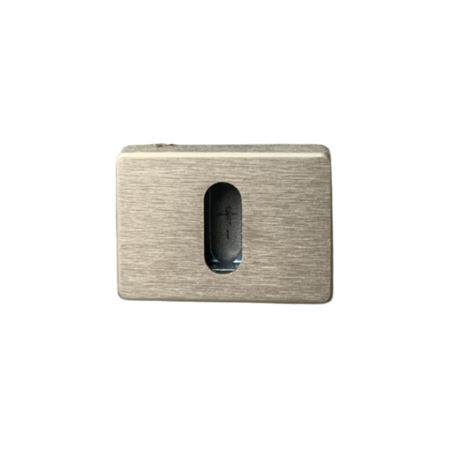 RO15 Kapı Kolu Rozeti Oda Fırçalı Saten 53x37x11 mm
