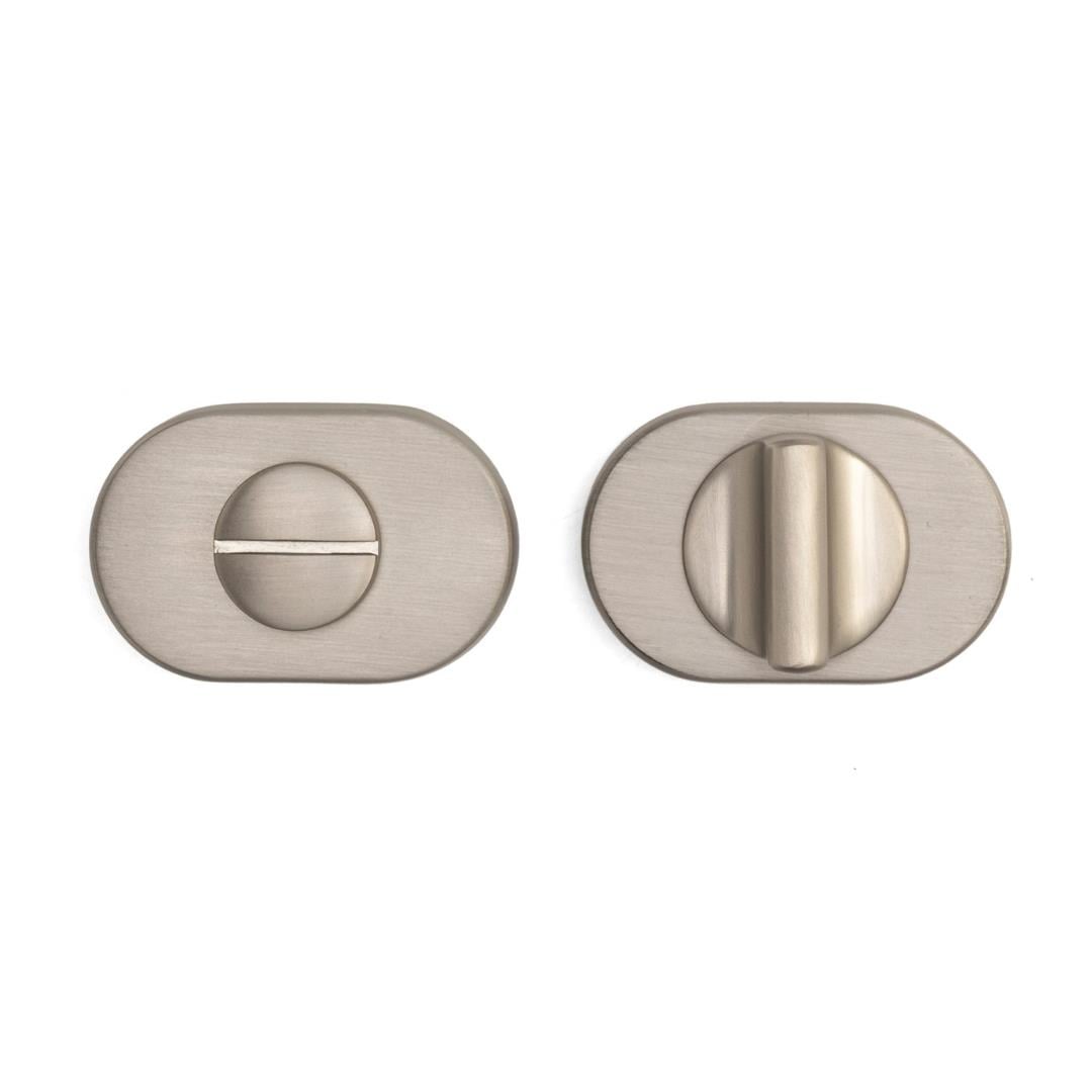 RO16 Kapı Kolu Rozeti Wc Saten Renk 53x37x11 mm