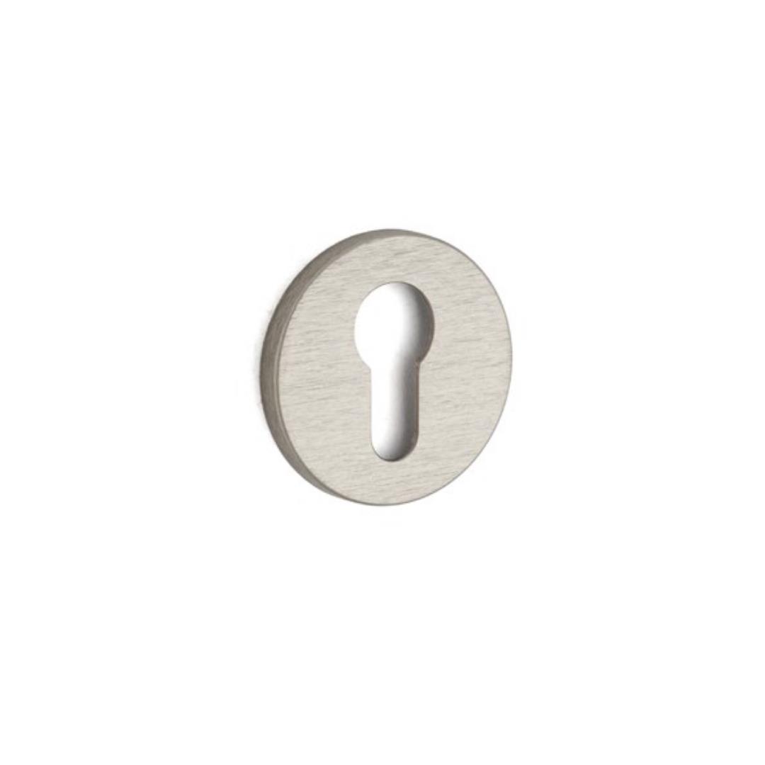 RO22 Kapı Kolu Rozeti Yale (Dış Kapı) Fırçalı Saten 52x52x5 mm