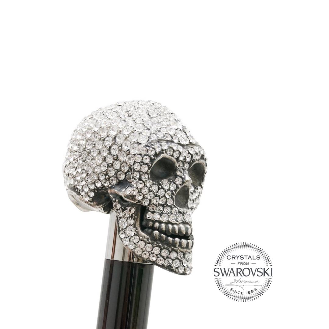 Swarovski® Kafatası Ayakkabı Çekeceği 50 cm