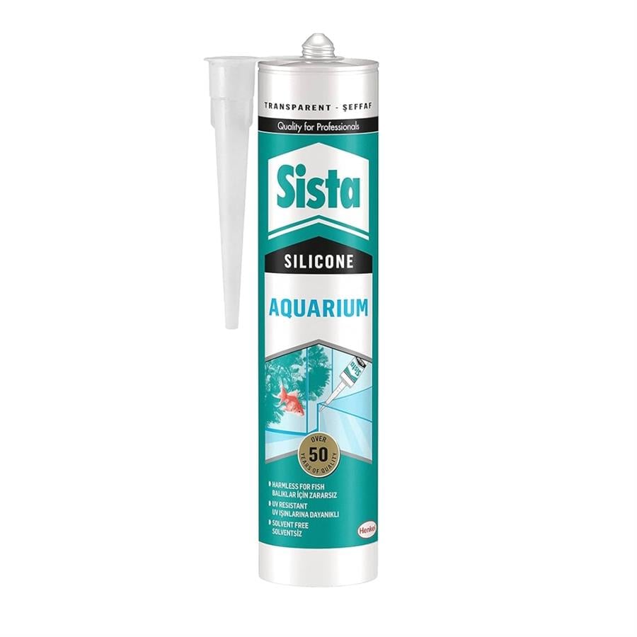 Sista Akvaryum Silikon Kartuş Şeffaf 310 Ml