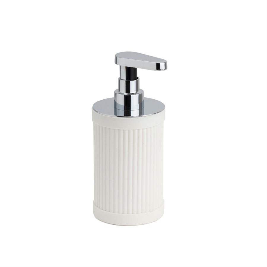 Sıvı Sabunluk Beyaz/Krom Renk 187X80X91 Mm