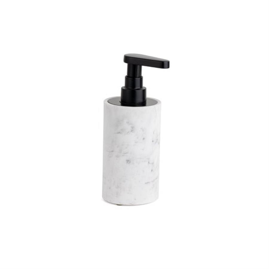 Sıvı Sabunluk Mermer Desenli/Siyah Renk 190X73X88 Mm