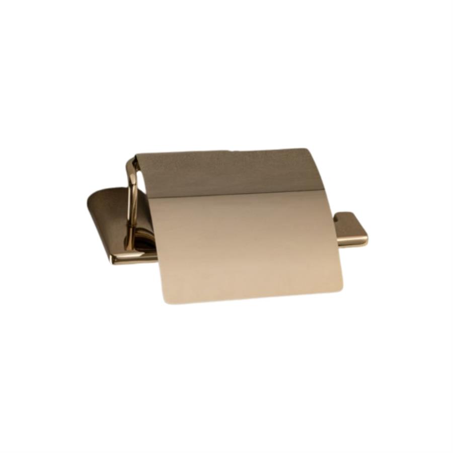Slımo Kapaklı Tuvalet Kağıtlığı Gold Renk 85X118X170 Mm